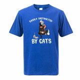 "Easily Distracted By Cats" T-Shirt