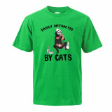 "Easily Distracted By Cats" T-Shirt