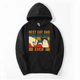 "Best Cat Dad Ever" Hoodie