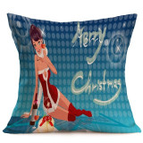 Christmas Tree Decorative Throw Pillow Cover $5 Special