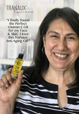TraNaux Skincare Vitamin E Face Oil Serum – Anti-Ageing