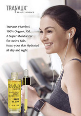 TraNaux Skincare Vitamin E Face Oil Serum – Anti-Ageing