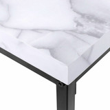 Modern Rectangular Cocktail Coffee Table Metal Frame