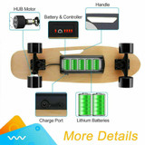 Electric Skateboard Power Motor Cruiser With Wireless Remote