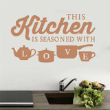 Wall Sticker PVC Kitchen Home Art Wall Decal