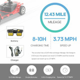FOLD AND TRAVEL Electric 4 Wheel Mobility Scooter