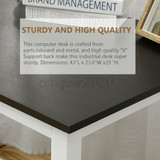 Sturdy Computer Desk Home Office Furniture