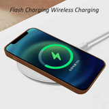Magsafe Leather Phone Case With Wallet Card Holder For iPhone 12 Pro Max 12 Mini