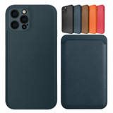 Magsafe Leather Phone Case With Wallet Card Holder For iPhone 12 Pro Max 12 Mini