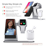 QI Wireless Docking Station For iPhone, Apple Watch And Airpods