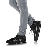 Snoopy Heart Rate High Top Shoes