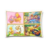 Winnie the Pooh Custom Zippered Pillow Case 20"x30"(Twin Sides)