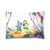 Stitch Lilo Custom Zippered Pillow Case 20"x30" Standard Twin Sides