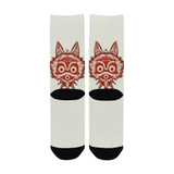 Princess Mononoke Mask Custom Socks for Women