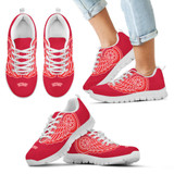 Detroit Red Wings Running Shoes Sneakers  Gift