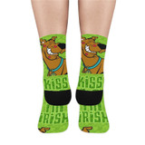Kiss me im Irish Scooby Doo St Patricks Trouser Socks