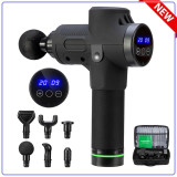 Professional Massage Gun Vibration Sport Massager Pain Relief Body Relaxation Slimming Shaping Massager Fitness fascial Gun