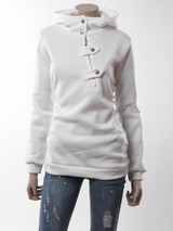 Casual Patchwork Hoodie