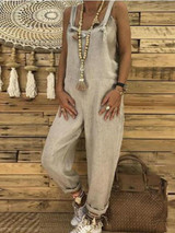 Loose casual jumpsuit