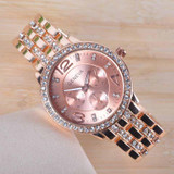 Rose Gold Rhinestone Watch Rose Gold Rhinestone Watch