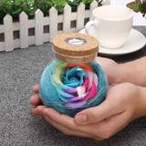 Rose Bottle LED Lamp