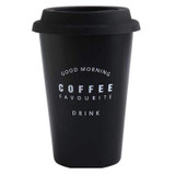 Mug with Lid & Reusable Straw
