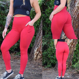 High Waist Premium Push-up Leggings With Pockets