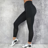 High Waist Sexy Mesh Pocket Push Up Fitness Leggings