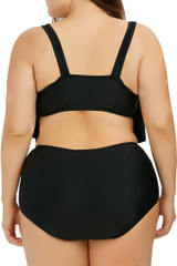 Lora  - Plus Size Ruffle Bikini Swimsuit