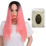 Wig Straight Hair Set