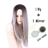 Wig Straight Hair Set
