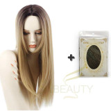 Wig Straight Hair Set