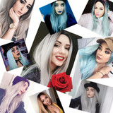 Wig Straight Hair Set
