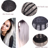 Wig Straight Hair Set