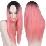 Wig Straight Hair Set