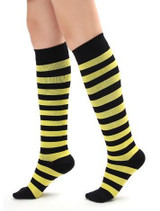 Stripe Compression Socks 20-30 mmHg Support Stockings for Swelling & Energy