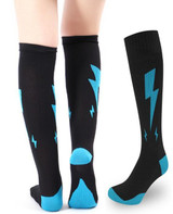 Fun Stylish Compression Socks 20-30 mmHg Graduated Support Stockings