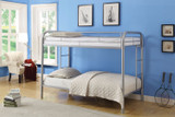 Thomas Twin/Twin Bunk Bed, Silver
