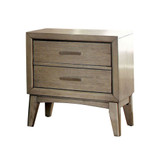 Snyder II Contemporary Night Stand In Gray