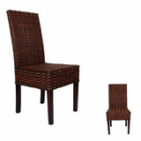 Rattan Chair, Brown