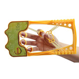 1Pcs Finger Gripper Strength Trainer For Outdoor Fitness Tools Resistance Band Hand Grip Wrist Flexible Exercise Accessories