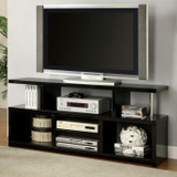 Evere Elegant 60' Tv Console Contemporary Style, Black