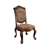 Cromwell Traditional Side Chair, Cherry Finish, Set Of 2