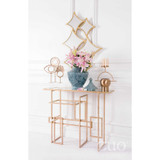 Multiples Console Table Gold