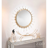 Floating Orb Antique Brass