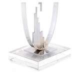 Silver Candle Holder Silver