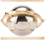 Floating Orb Gold & Silver