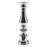 Candle Holder Silver Lg Silver