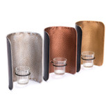 Set Of 3 Wall Candle Holders Multicolor