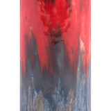 Lava Small Vase Black & Red